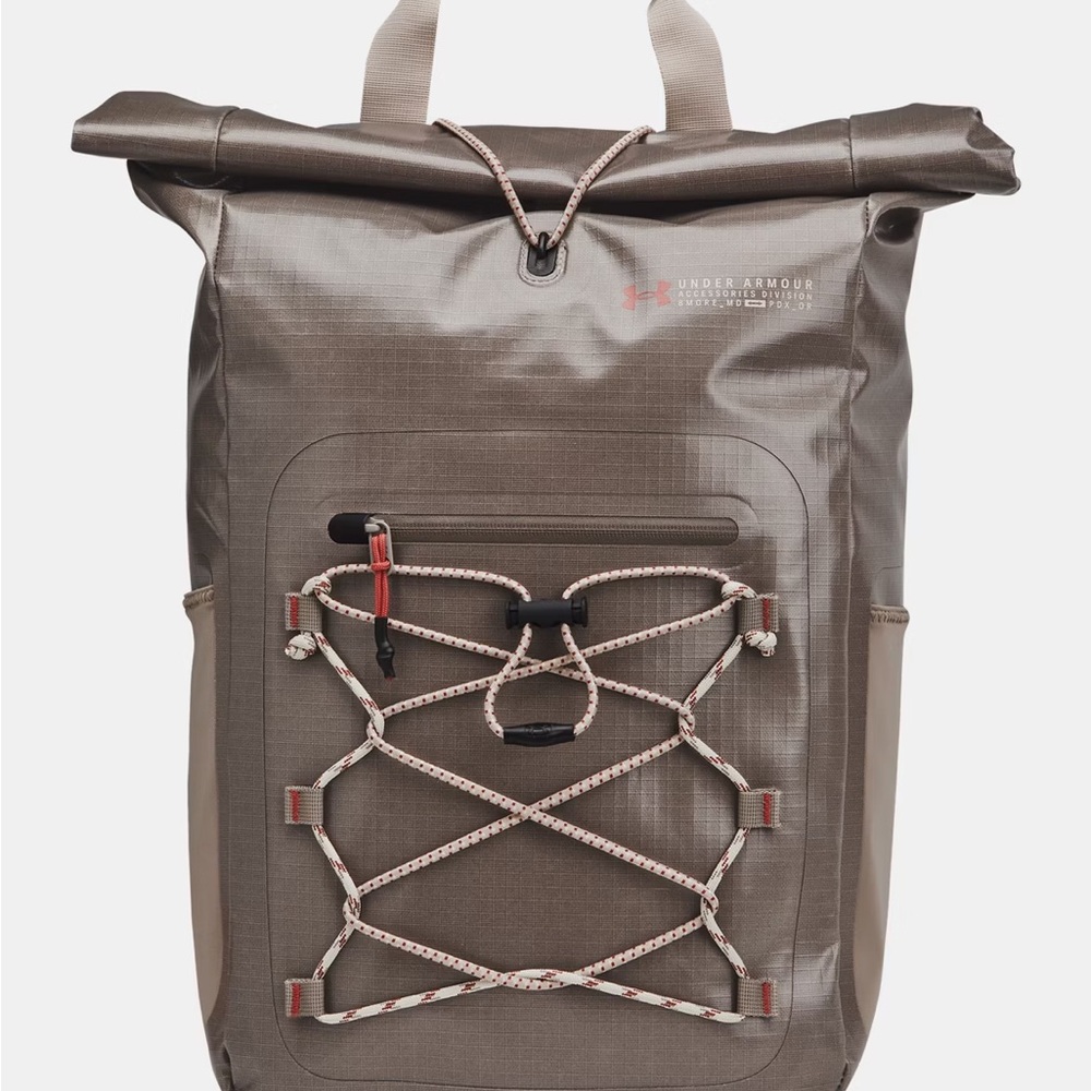 Under Armour 1376462 Unisex UA Summit Backpack Tan Waterproof